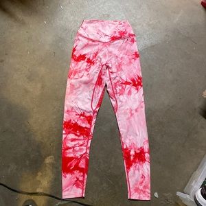 Vitality cloud pant pink tie dye